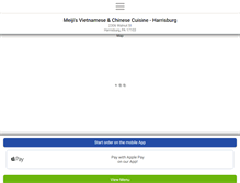 Tablet Screenshot of meijisvietnamesechinese.com